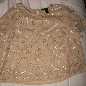 Forever 21, sparkly top